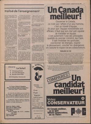 Le Soleil de Colombie, February 15, 1980, page 7