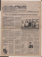 Le Soleil de Colombie, February 8, 1980