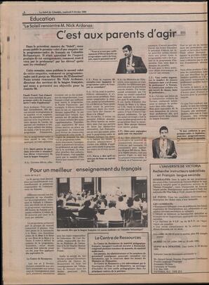 Le Soleil de Colombie, February 8, 1980, page 6