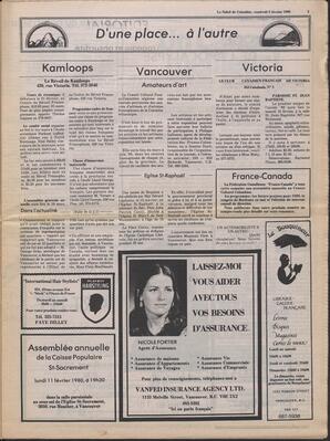 Le Soleil de Colombie, February 8, 1980, page 3