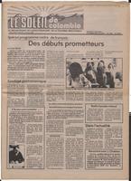 Le Soleil de Colombie, February 1, 1980