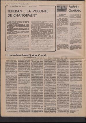 Le Soleil de Colombie, February 1, 1980, page 4