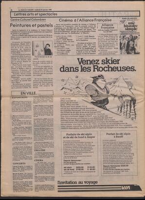 Le Soleil de Colombie, January 25, 1980, page 22