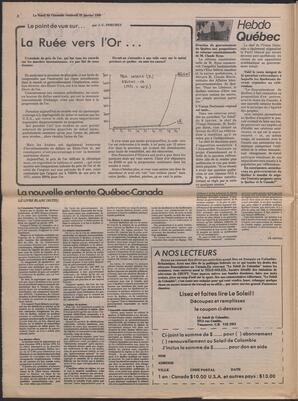 Le Soleil de Colombie, January 25, 1980, page 4