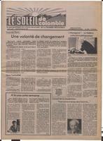 Le Soleil de Colombie, January 18, 1980