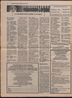 Le Soleil de Colombie, January 18, 1980, page 18