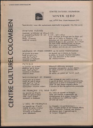 Le Soleil de Colombie, January 18, 1980, page 6