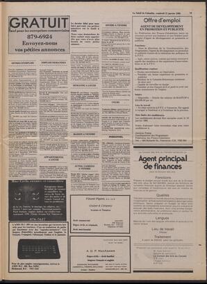 Le Soleil de Colombie, January 11, 1980, page 19