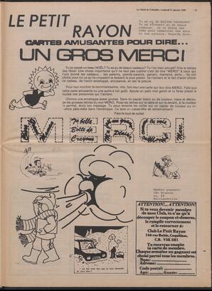 Le Soleil de Colombie, January 11, 1980, page 17