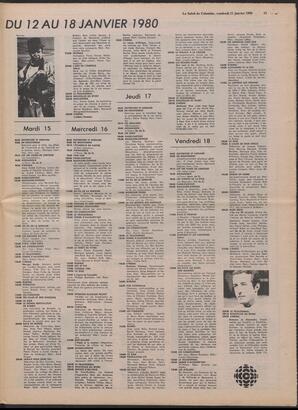 Le Soleil de Colombie, January 11, 1980, page 11