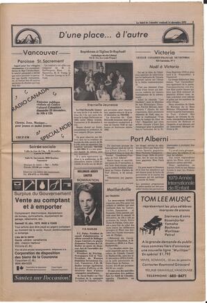 Le Soleil de Colombie, December 14, 1979, page 3