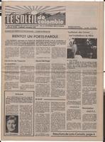 Le Soleil de Colombie, December 7, 1979