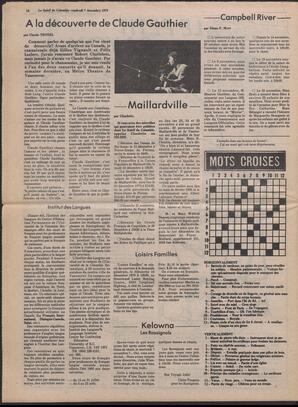 Le Soleil de Colombie, December 7, 1979, page 14