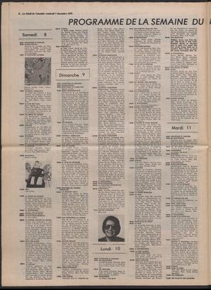 Le Soleil de Colombie, December 7, 1979, page 8