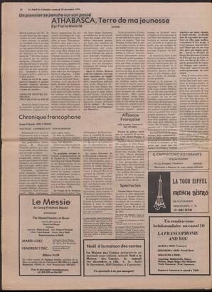 Le Soleil de Colombie, November 30, 1979, page 12