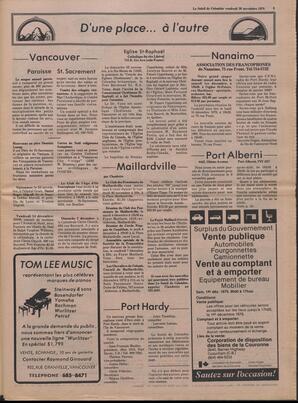 Le Soleil de Colombie, November 30, 1979, page 3
