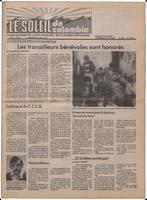 Le Soleil de Colombie, November 16, 1979