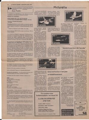 Le Soleil de Colombie, October 26, 1979, page 14