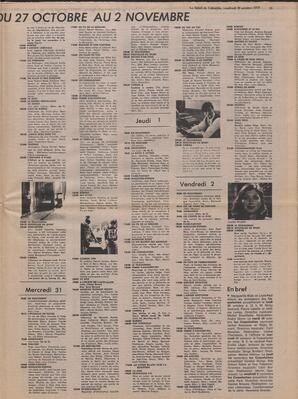 Le Soleil de Colombie, October 26, 1979, page 11