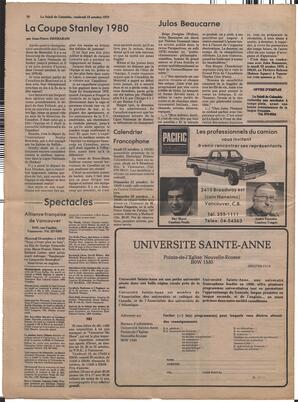 Le Soleil de Colombie, October 19, 1979, page 16