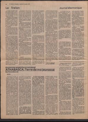 Le Soleil de Colombie, October 19, 1979, page 12