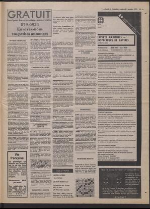 Le Soleil de Colombie, October 15, 1979, page 15