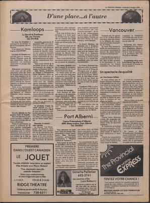 Le Soleil de Colombie, October 15, 1979, page 3