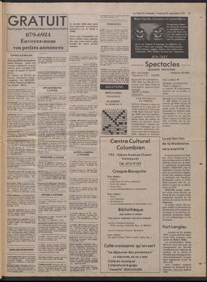 Le Soleil de Colombie, September 21, 1979, page 15