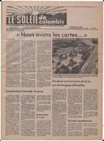 Le Soleil de Colombie, September 14, 1979