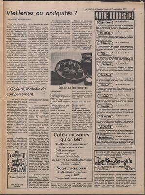 Le Soleil de Colombie, September 7, 1979, page 13