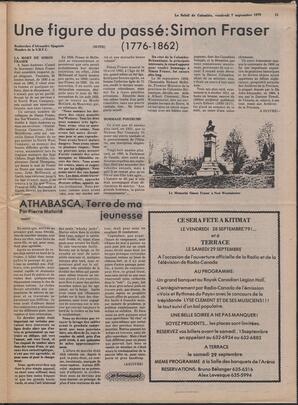 Le Soleil de Colombie, September 7, 1979, page 11