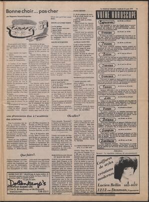 Le Soleil de Colombie, August 31, 1979, page 13