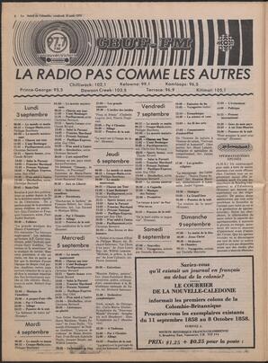 Le Soleil de Colombie, August 31, 1979, page 6