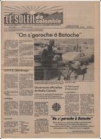 Le Soleil de Colombie, August 17, 1979