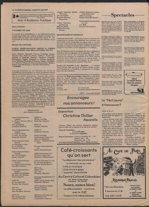 Le Soleil de Colombie, August 17, 1979, page 12