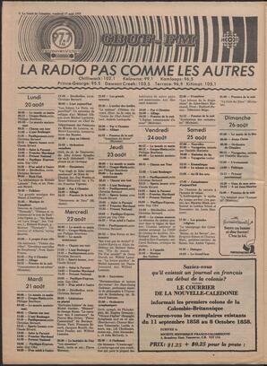 Le Soleil de Colombie, August 17, 1979, page 6