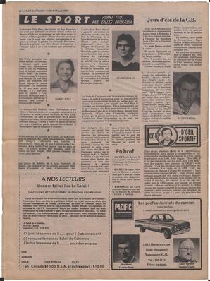 Le Soleil de Colombie, August 10, 1979, page 20