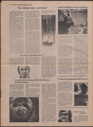 Le Soleil de Colombie, August 10, 1979, page 12