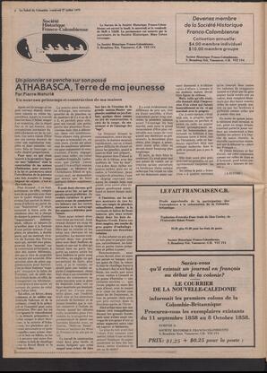 Le Soleil de Colombie, July 27, 1979, page 4