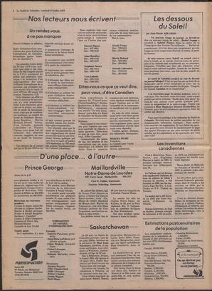 Le Soleil de Colombie, July 13, 1979, page 4