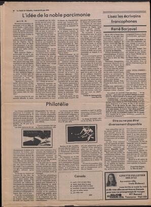 Le Soleil de Colombie, June 22, 1979, page 16