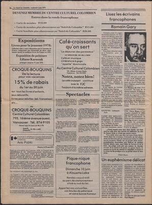 Le Soleil de Colombie, June 8, 1979, page 14