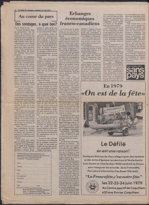 Le Soleil de Colombie, June 1, 1979, page 14