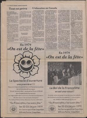 Le Soleil de Colombie, June 1, 1979, page 8