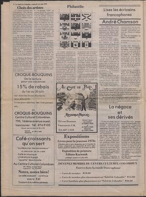 Le Soleil de Colombie, June 1, 1979, page 6