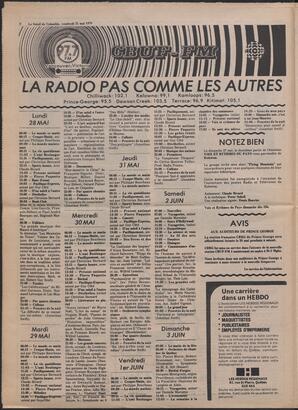 Le Soleil de Colombie, May 25, 1979, page 8