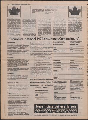 Le Soleil de Colombie, May 18, 1979, page 14