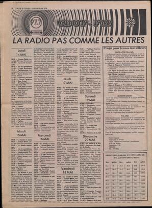 Le Soleil de Colombie, May 11, 1979, page 18