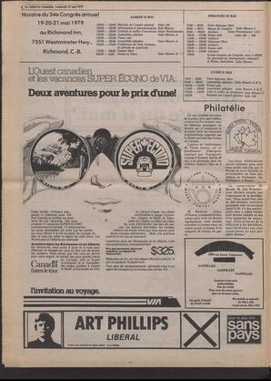 Le Soleil de Colombie, May 11, 1979, page 6