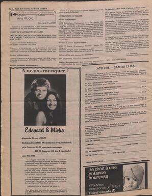 Le Soleil de Colombie, May 4, 1979, page 24